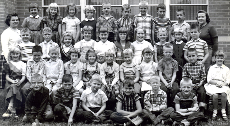 BHS class of '68 in second grade | The Bluffton Icon