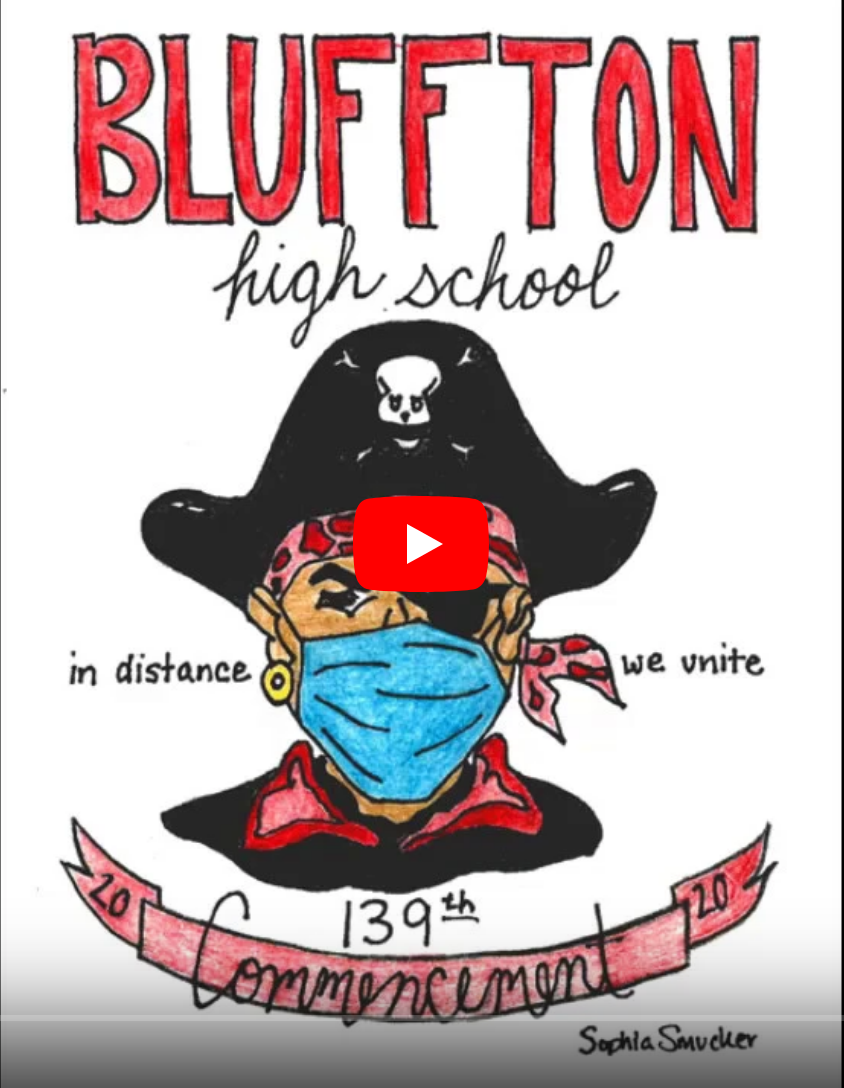 Sit back and watch the 139th Bluffton High School commencement The