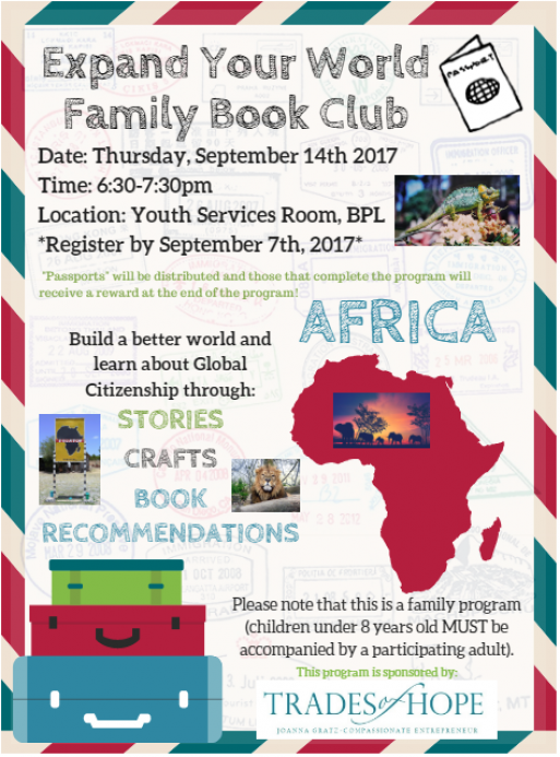 Expand Your World Family Book Club The Bluffton Icon