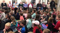 Bluffton 3rd graders at Maple Crest 12-13-18
