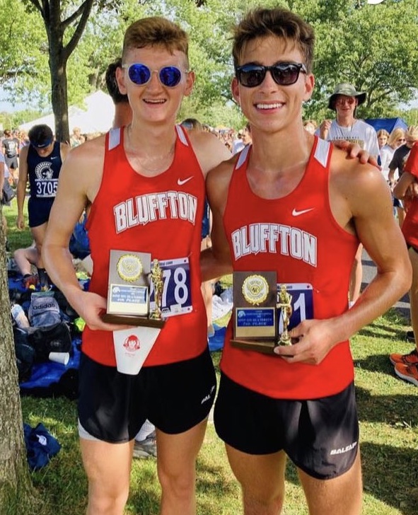 BHS boys 9th at Tiffin XC Carnival Bluffton Icon