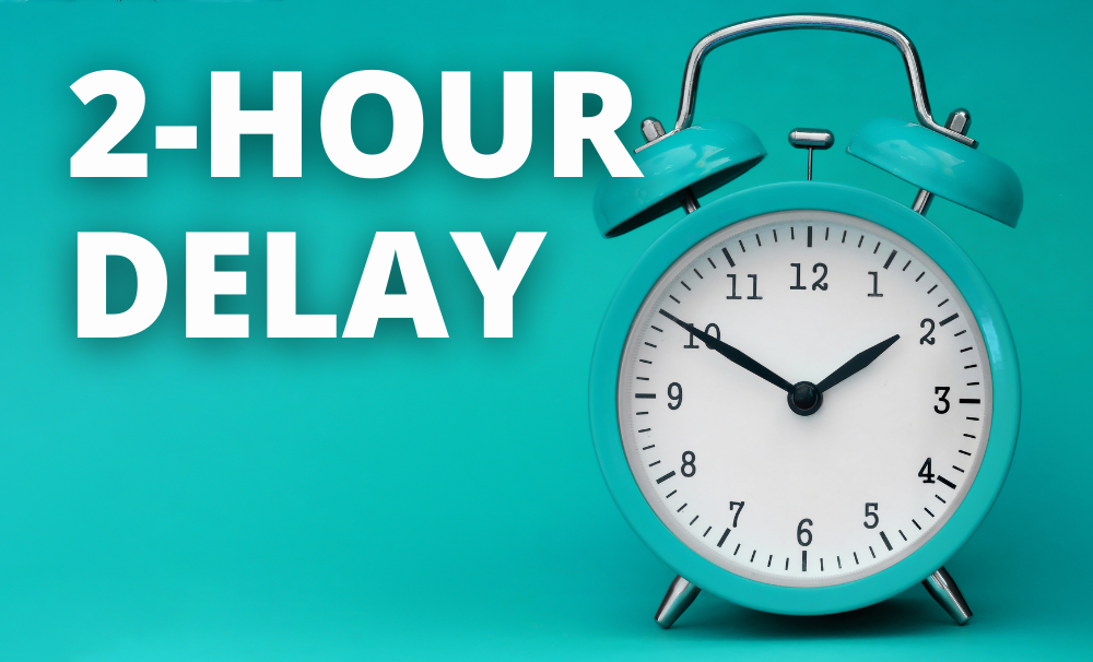 Reminder 2hour school delay September 28 Bluffton Icon