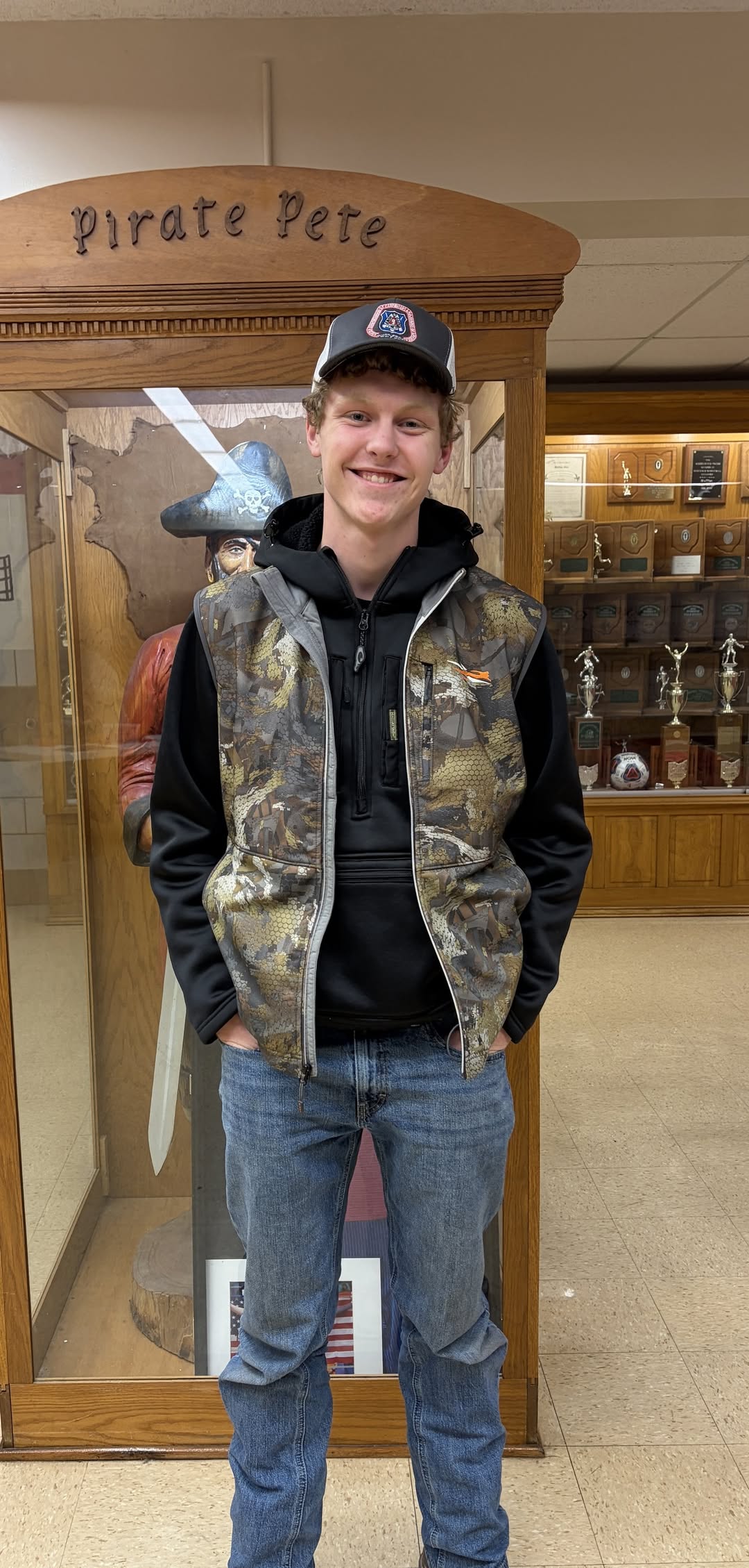 Hohenbrink wins first in SkillsUSA Carpentry Regional Competition