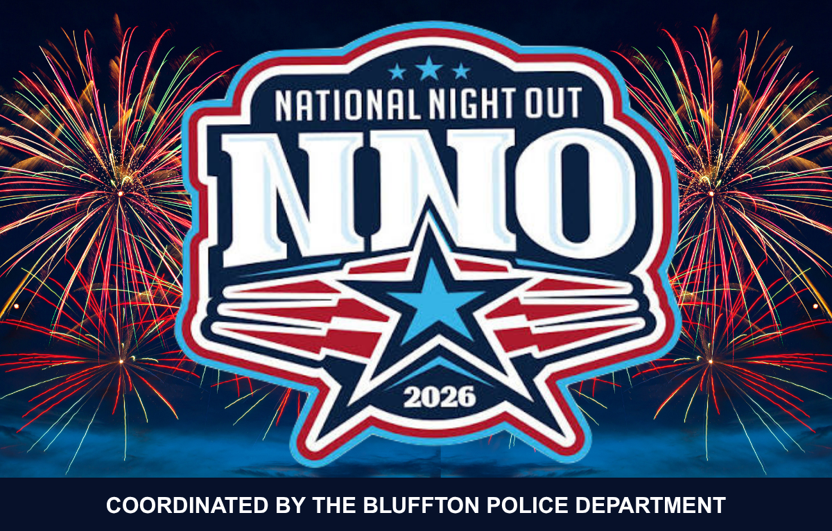 12th annual National Night Out in Bluffton organized by police officers, supported by community