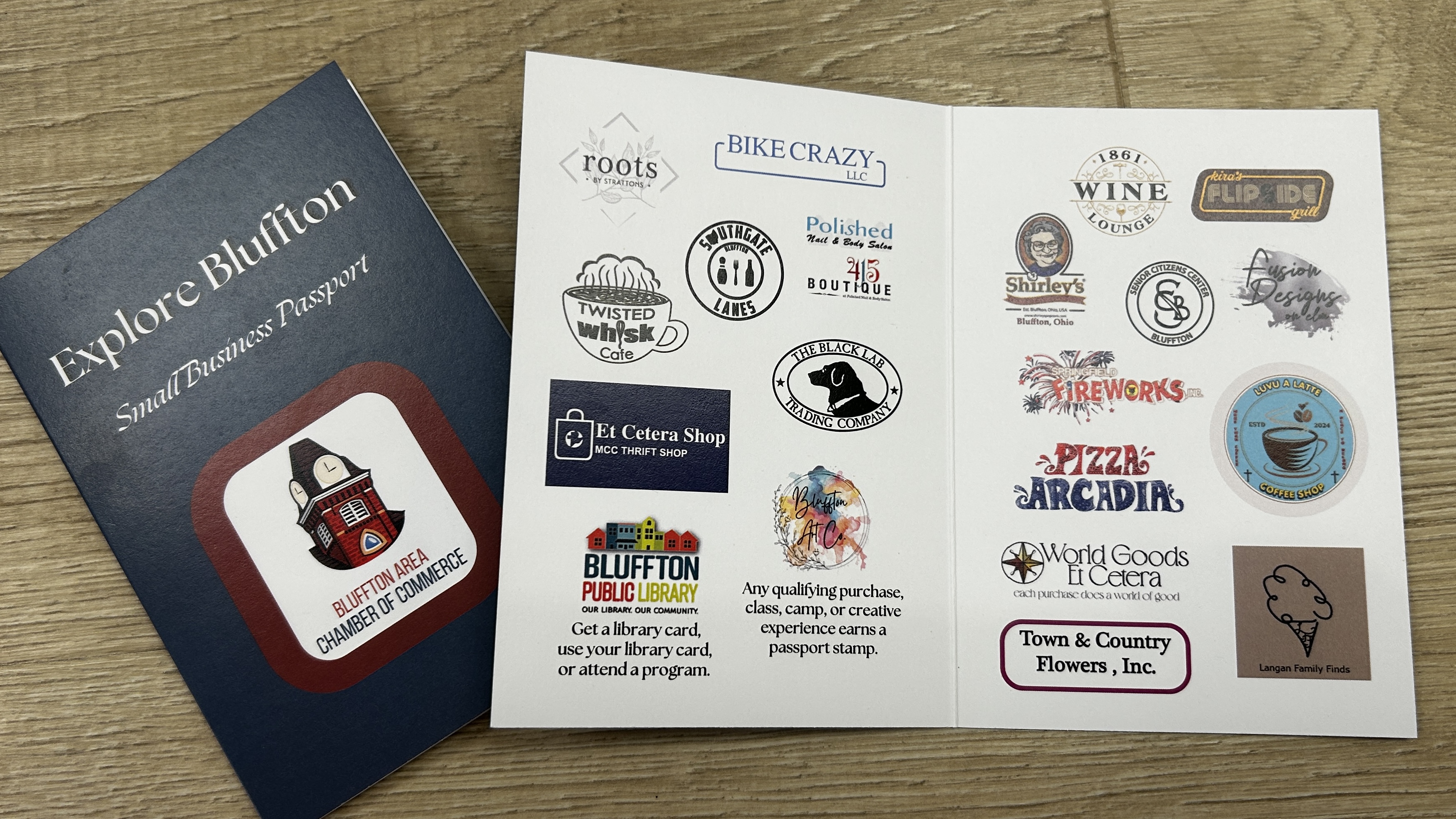 Shoppers' journey with Bluffton Small Business Passport has begun