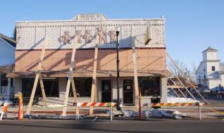 2-19-10 Snow removed from roof