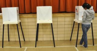 Casting a ballot
