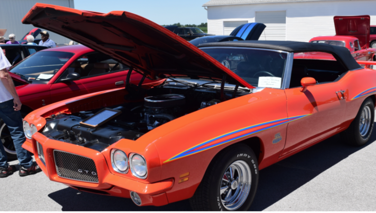 This 1971 Pontiac LeMans belongs to Daryl Amstutz of Pandora.
