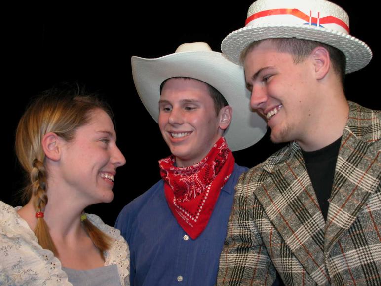 Mari Way, Andrew Bixel, Justin Atkins (today he uses the stage name "Tuck Byrd")