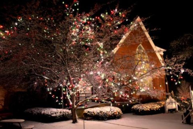 Bluffton Presbyterian lawn