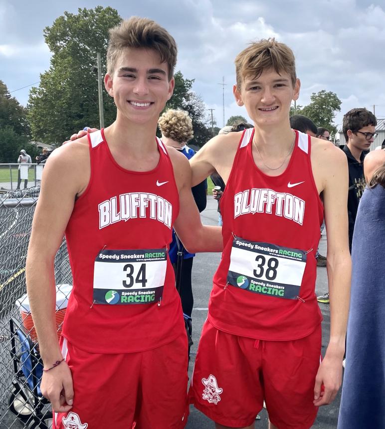 Second and third place finishers Landon Armstrong and Erik Nygaard. PHOTO by Jamie Nygaard.