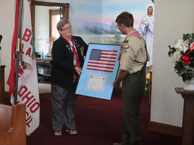 Lima Elks club recognizing Creeger for leadership