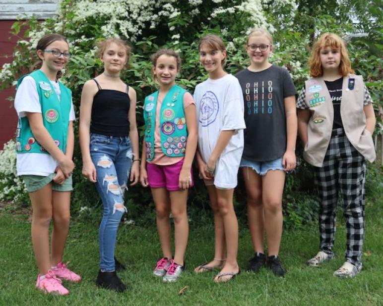 Members of Scout Troop 21165