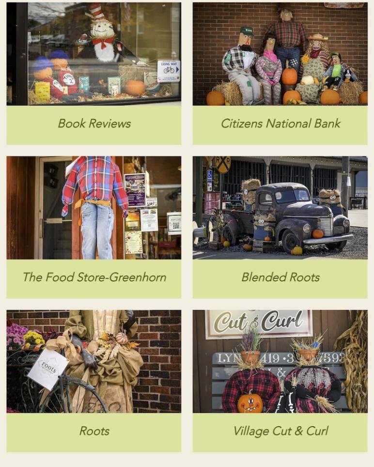 Fall decoration entries 20-25
