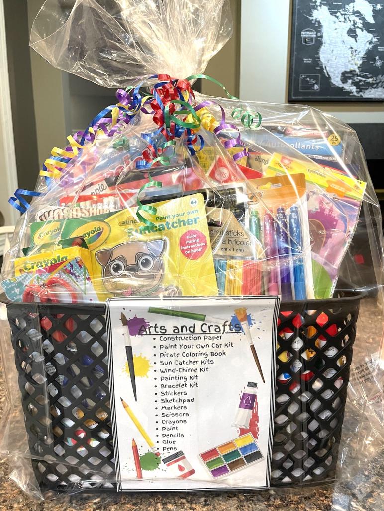 Arts and Crafts basket
