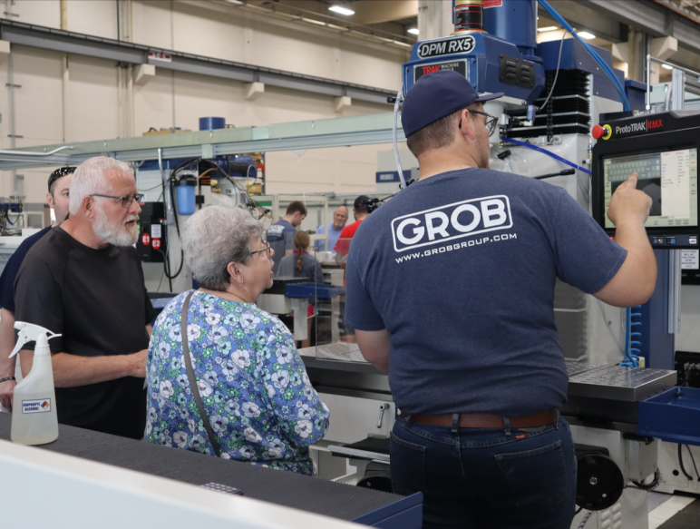 GROB welcomes community to festive open house