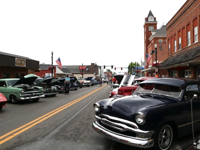 N. Main St. during the 2023 Festival of Wheels