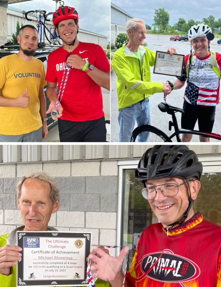 Ramseyer Challenge and Ultimate Challenge finishers