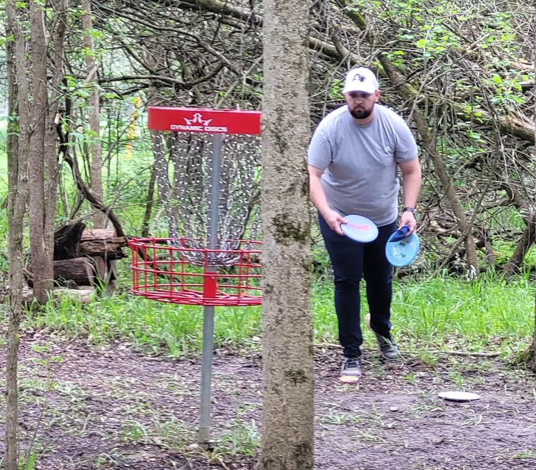 In the woods at the 2024 Bluffton Open