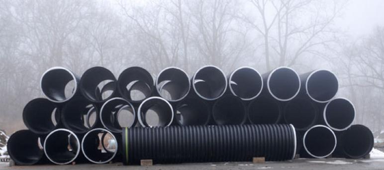 1-30-10 East College Avenue pipes