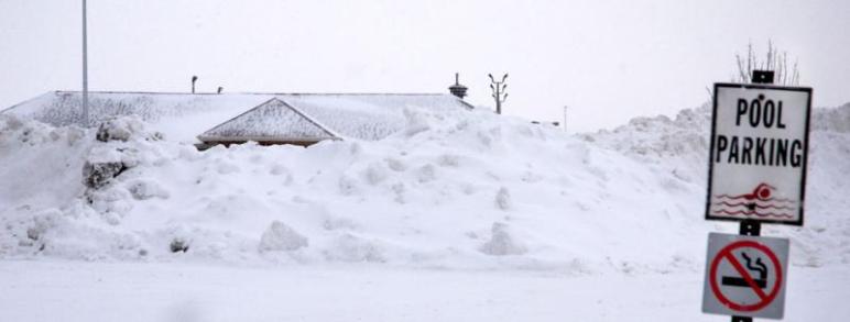 2-10-10 Bluffton's snow graveyard