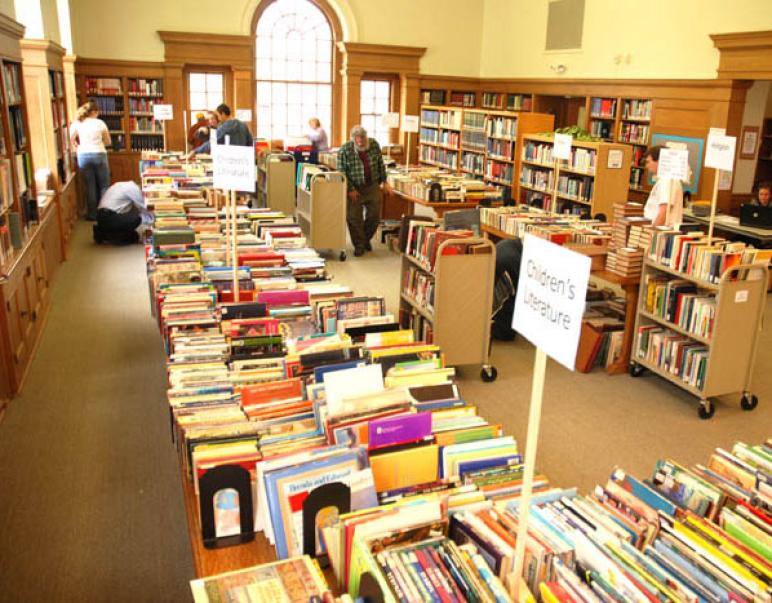 Meanwhile at Musselman Library