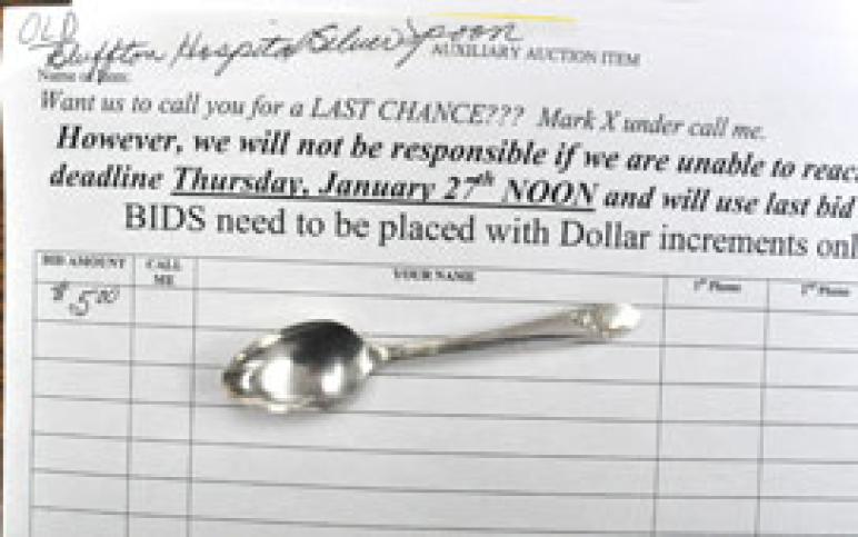 A hospital original at auction