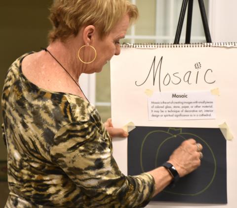 Janette Reineke, art instructor