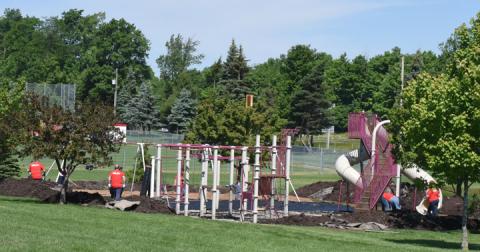Playground area