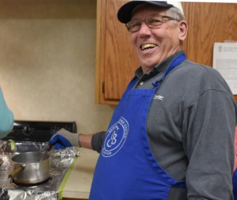Roger Edwards stirs the pot