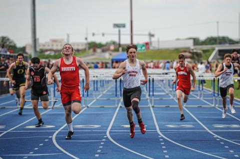 Ethan Bogart, 110 hurdles, 4th place