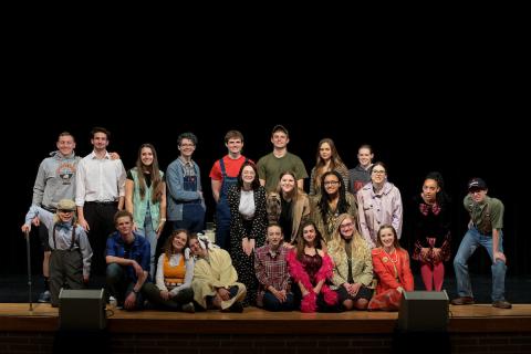 The cast of Virgil's Wedding