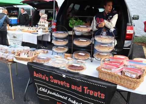 Fresh baked goods at the Bluffton Farmers Market