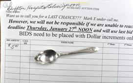 A hospital original at auction