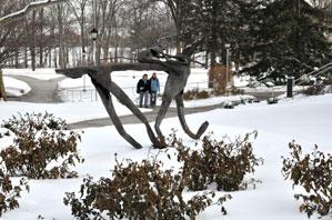 A cold ride