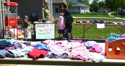 Garage sale paradise