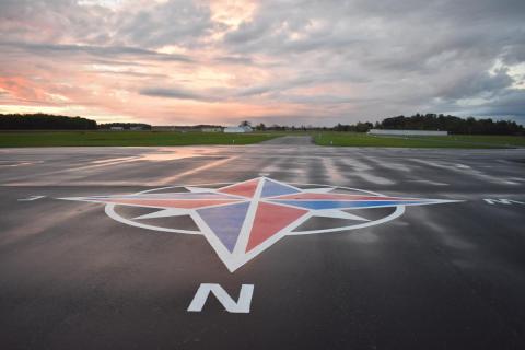 Bluffton Airport runway