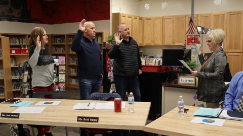 L-R: Roni Kaufman, Brad Daily, Wes Klinger, Paula Parish