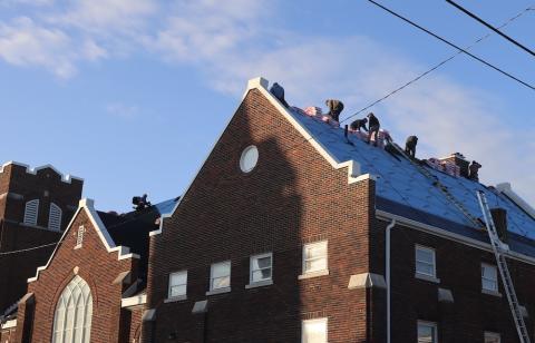 First United Methodist Church gets a new roof