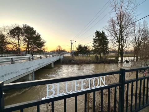 Bluffton flooding on March 4, 2023