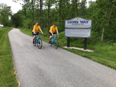 Bike and pedestrian pathway count May 8-14, 2023
