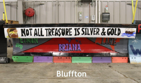 ODOT Paint the Plow entry from Bluffton Middle School