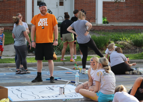 May 15 BHS paint the street activity