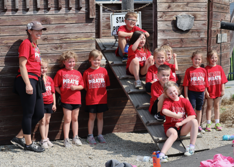 2023 Elementary School field day at Harmon Field