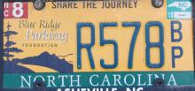 NC plate on Albert Street