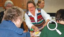 Community dinner at Senior Citizen Center