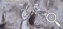 A small section of the Chagall piece to be auctioned