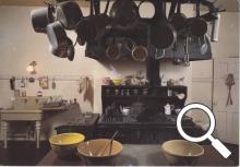 Bluffton fireless cooker in Wilson's kitchen
