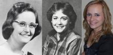 Sarah Arn, daughter Christel Boysel, granddaughter Bethany Boysel