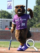 Bluffton University's new Beaver mascot